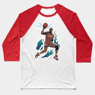 Mikey air jump Baseball T-Shirt